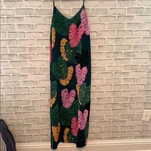 Palm column dress. Worn once.